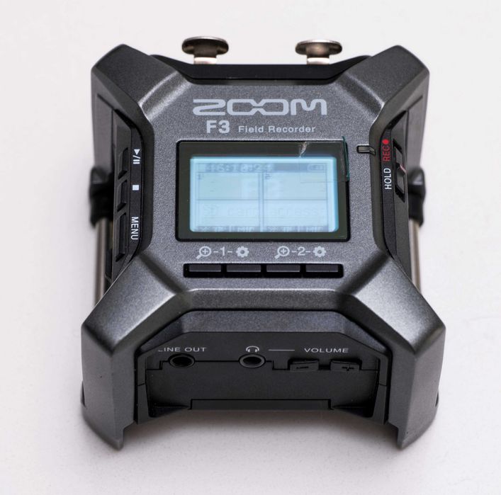 Zoom F3 32-bit Float video production audio recorder