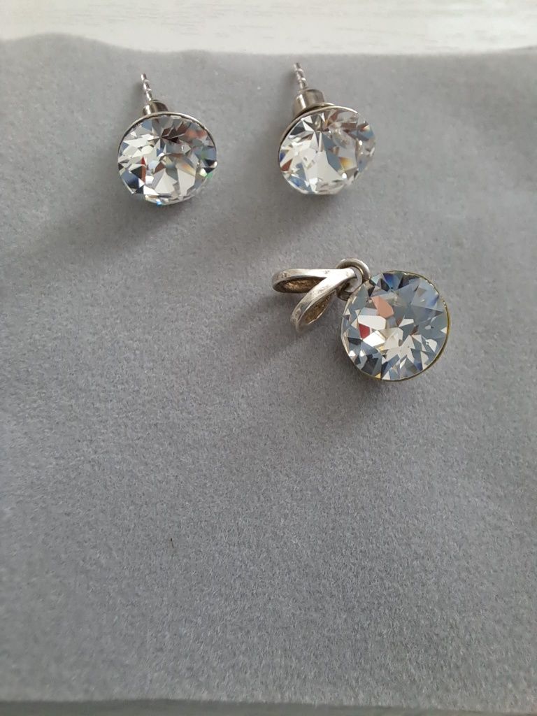 Set de cercei de argint
