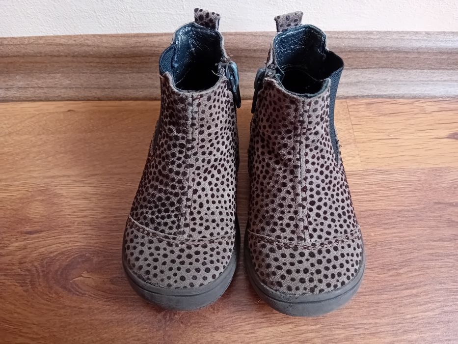 Бебешки боти от естествена кожа 21 номер