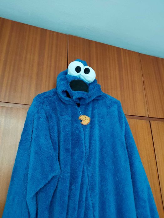 Onesie/Костюм За Halloween/Хелоуин на Cookie Monster