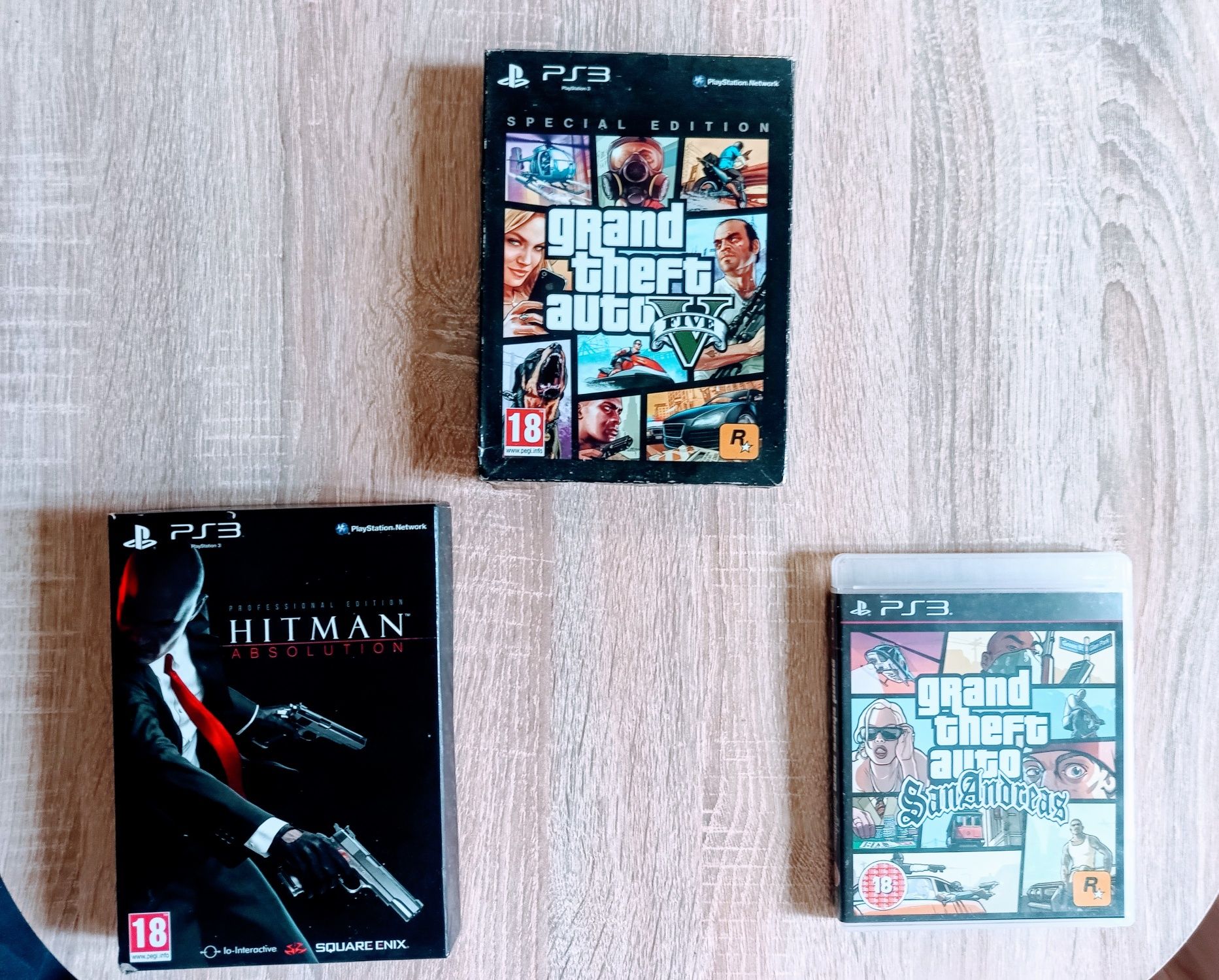 Playstation 3/PS3 игри Special Editions ( GTA 5 / San Andreas, Hitman)