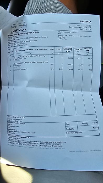 Vand Audi A4 Avant