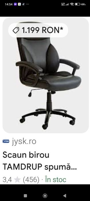 Masă cu patru scaune plus scaun de birou