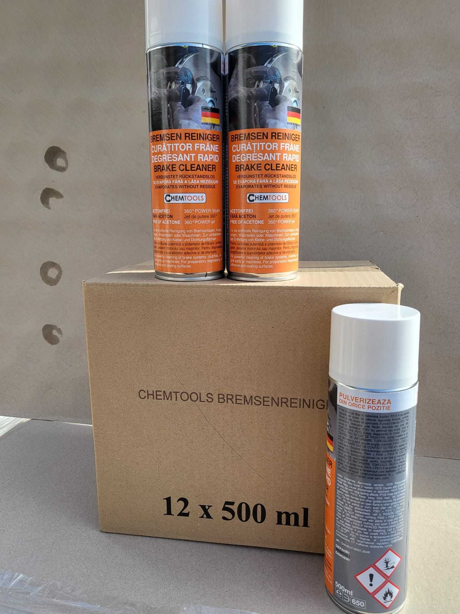 Spray curatat frane 500ml.Curatitor discuri Chemtools-Germania+tva