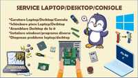 Service/Instalare Windows /Curatare Laptop/PC Calculatoare/Console/
