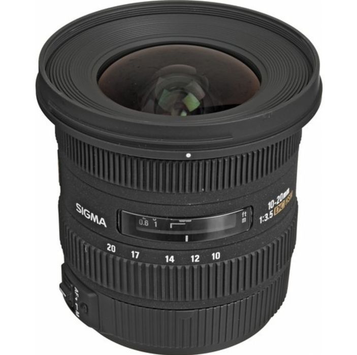 Объектив sigma 10 - 20 mm, сверхширокоугольный