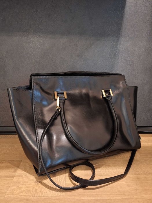 Чанта естествена кожа