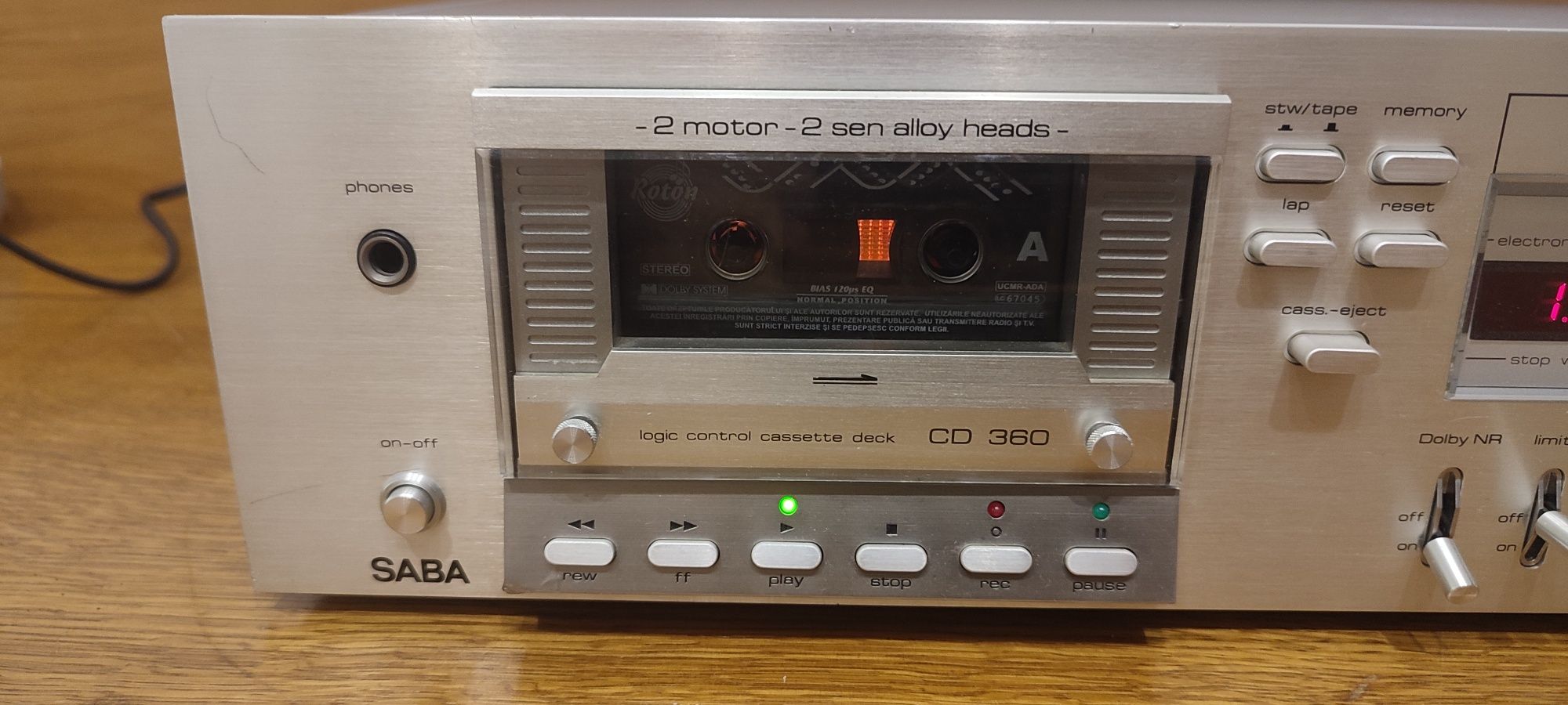 Deck vintage Saba CD 360
