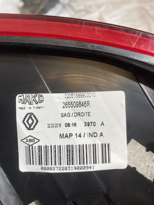 Stopuri Spate Aripa Stanga-Dreapta Renault Clio IV 2012-2017