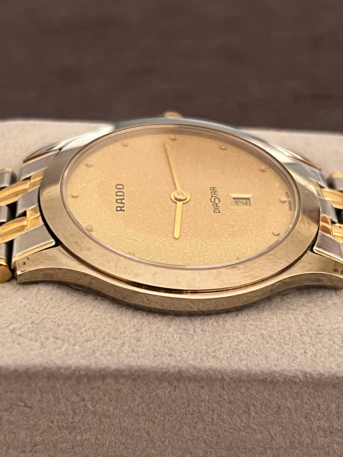 Rado DiaStar златен цвят каса и циферблат - БАРТЕР