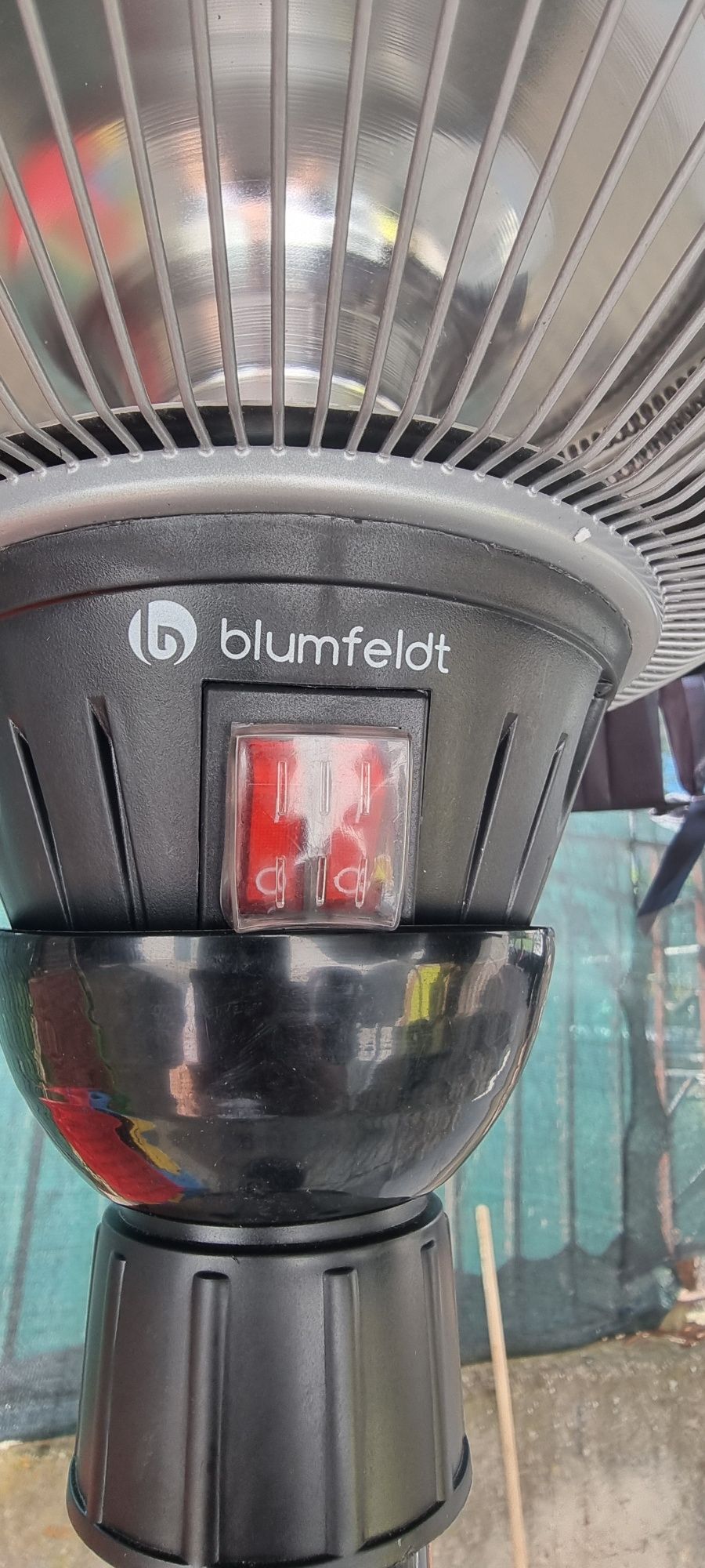 Инфрачервенчервен отоплител за градина(заведение) Blumfeldt  2000w