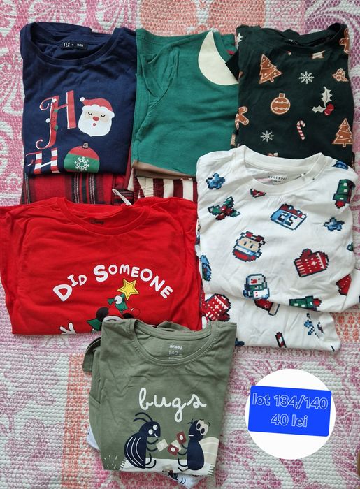 Lot pijamale 134/140