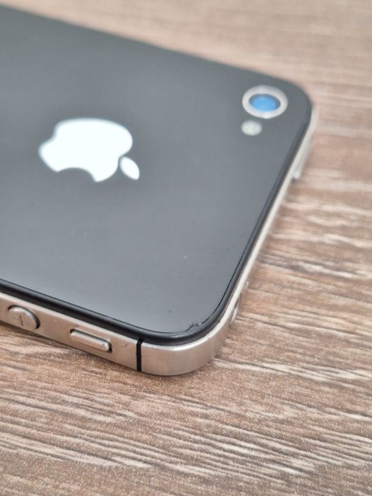 Telefon Apple Iphone 4S Black 16GB Blocat Icloud Pentru Piese Stare OK