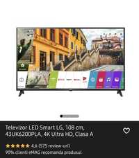 Televizor LG, 108 cm, 43UK6200PLA, 4K