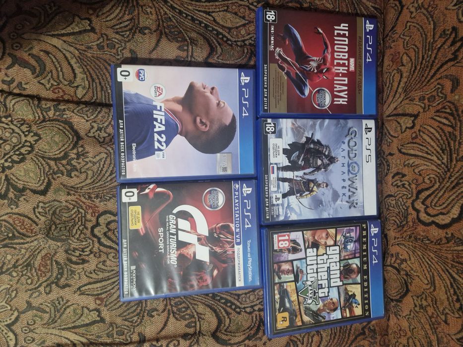 Продам игры ps5 ps4 новые