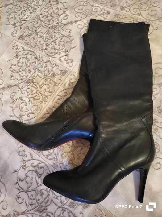 Сапоги Осень натур кожа 10000