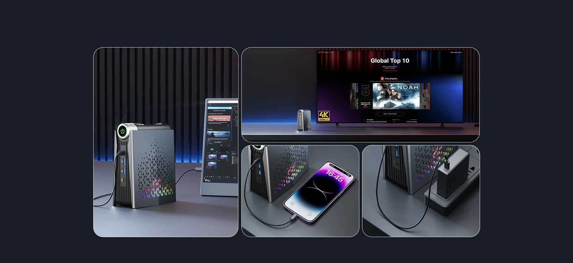 ACEMAGIC Ryzen 7 6800H 8 cores/16 threads Mini PC