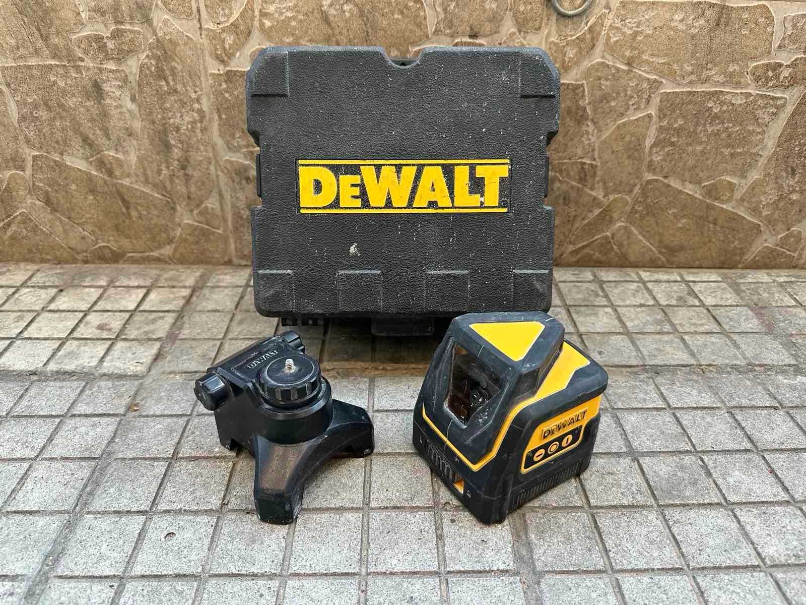 Линеен лазерен нивелир DeWALT DW0811, 30 м, 0.4 мм/м