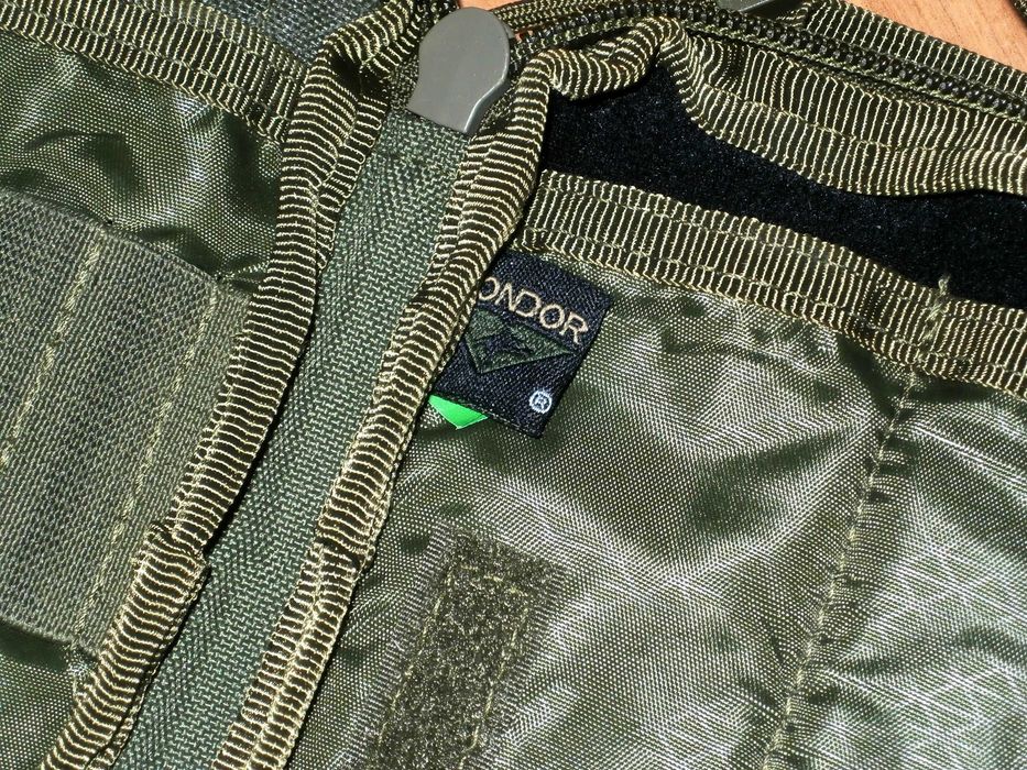 Buzunar tactic EDC - Condor Pocket Pouch US Flag Patch Olive nou