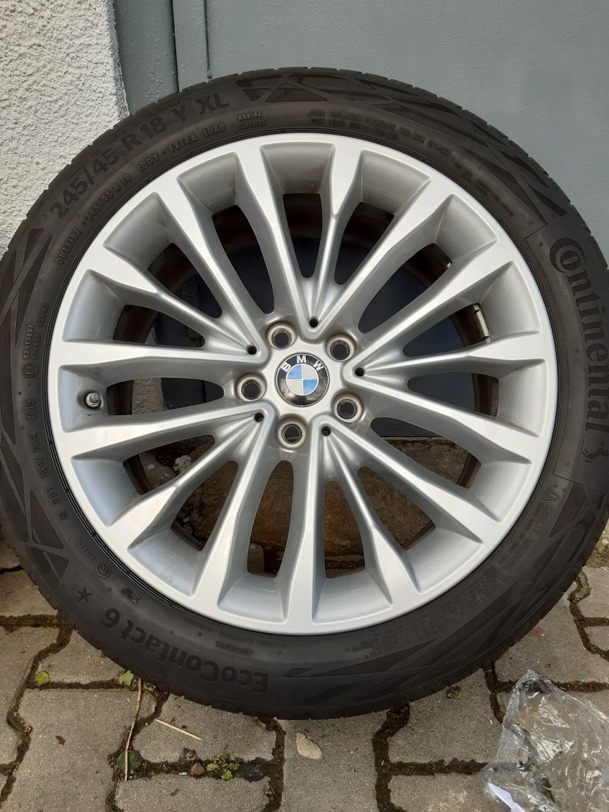 Jante originale/cauciucuri/BMW 18"  245/45/18  Eco continental 

Pentr