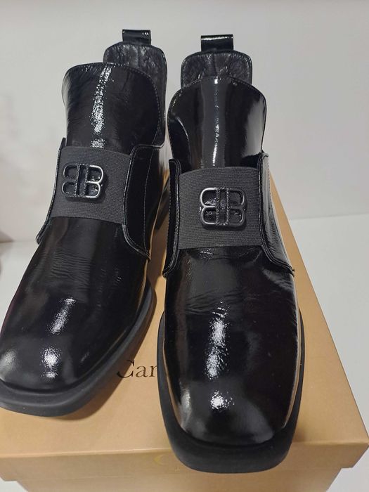 Carlo Fabiani естествена лачена кожа, нови, н-р40