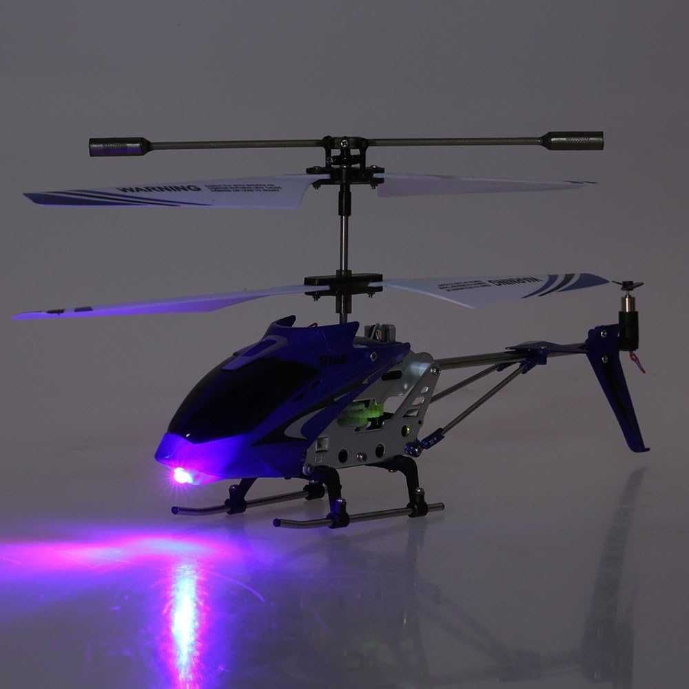 SYMA S107G 3-канален RC хеликоптер с жироскоп, син