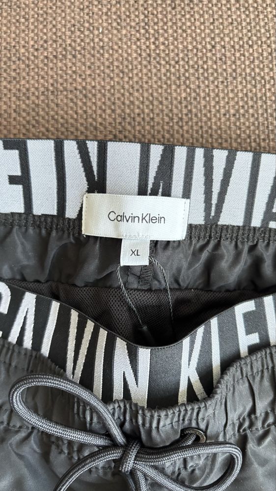 Мъжки черен бански” Calvin Klein”