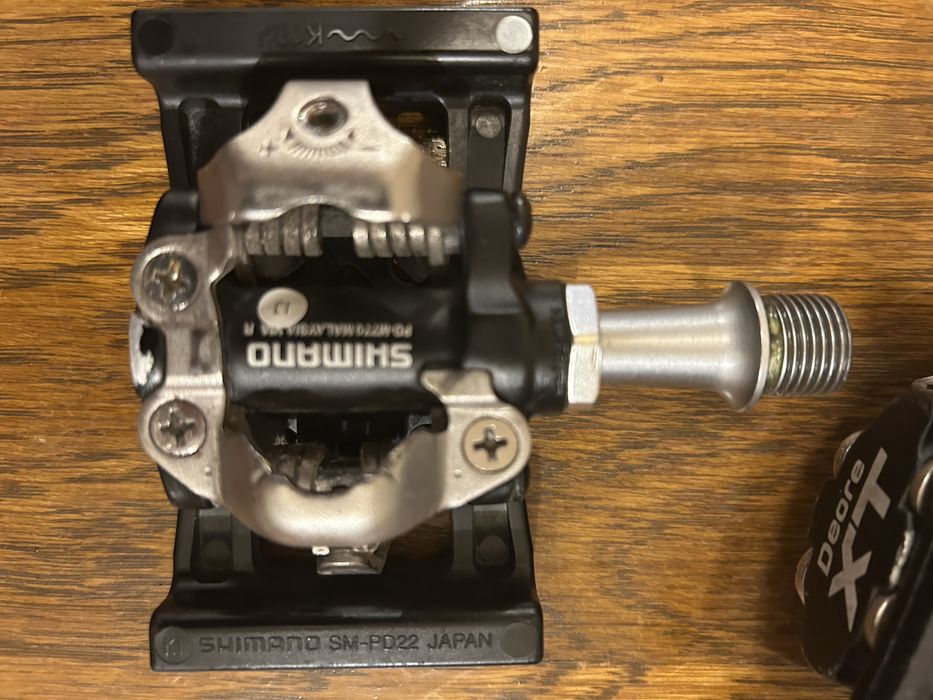 vand pedale spd shimano deore xt