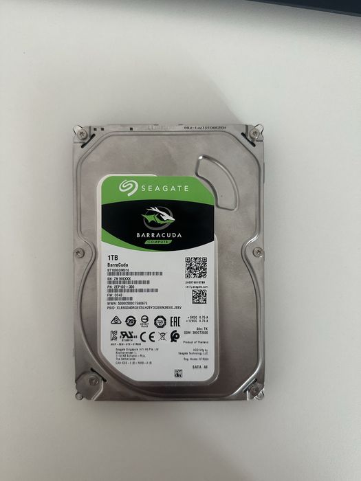 HDD seagate BarraCuda 1TB