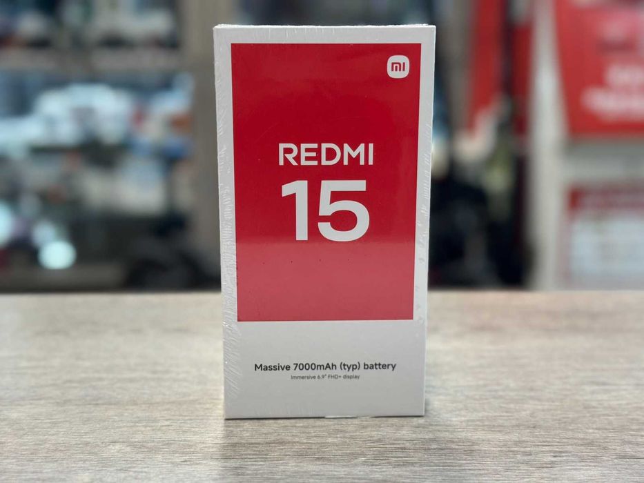 НОВ С ГАРАНЦИЯ! Xiaomi Redmi 15 5G 128GB 4GB RAM Dual