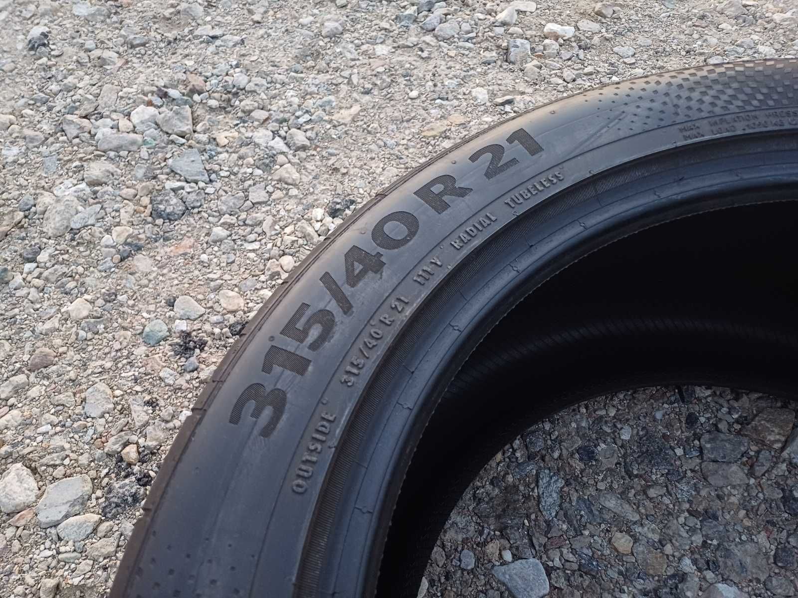 2 броя 315/40 R21 CONTINENTAL