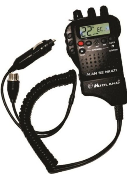 Statie radio Midland Alan 52 + Antena ML 160