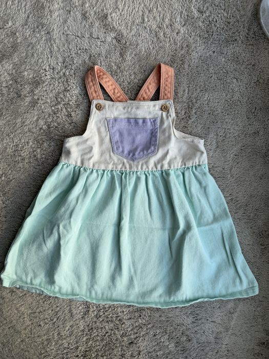 Дънкова рокля/сукман HM - 86 (12-18м)