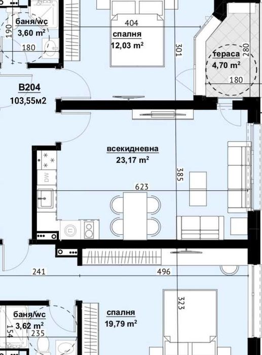 Продава се Тристаен апартамент в Бургас, Изгрев - 104 кв.м за 1049 €/кв.м - Снимка #9