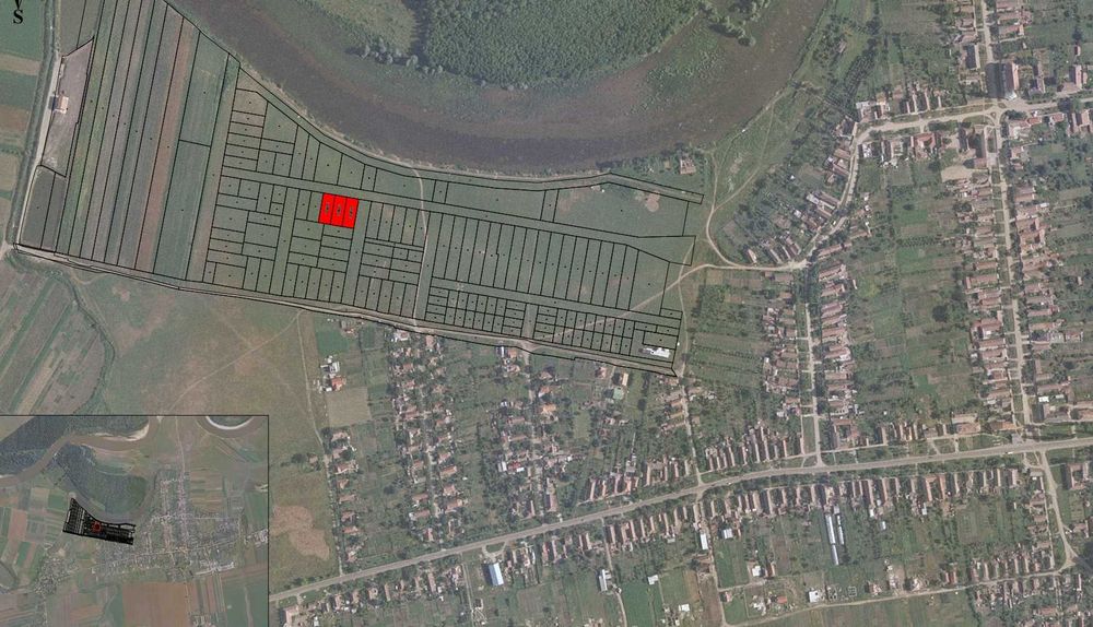 2x 640 mp  parcele teren casa in Zadareni