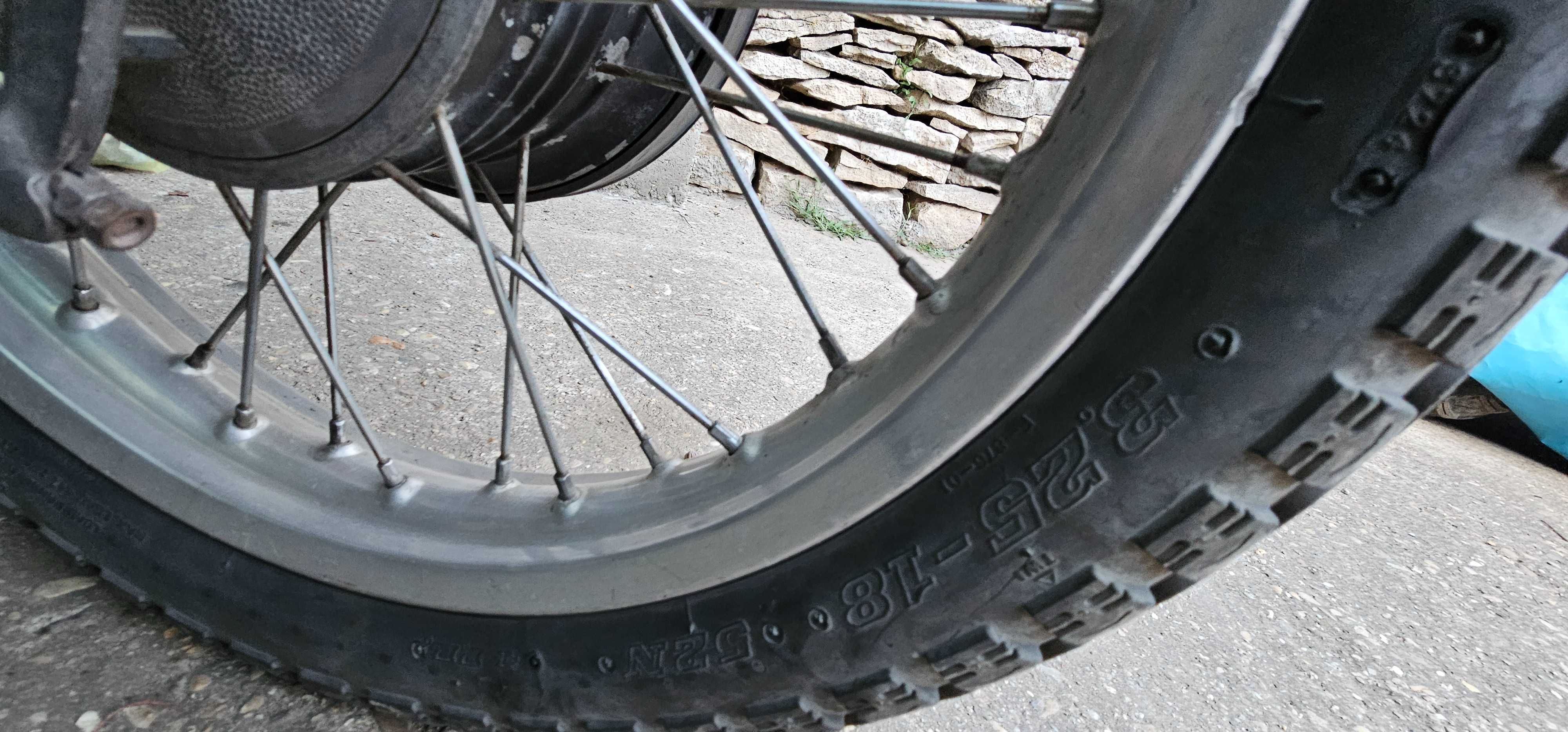 Капла с гума 18 цола за MZ ETZ 250/ МЗ ЕТЗ 250