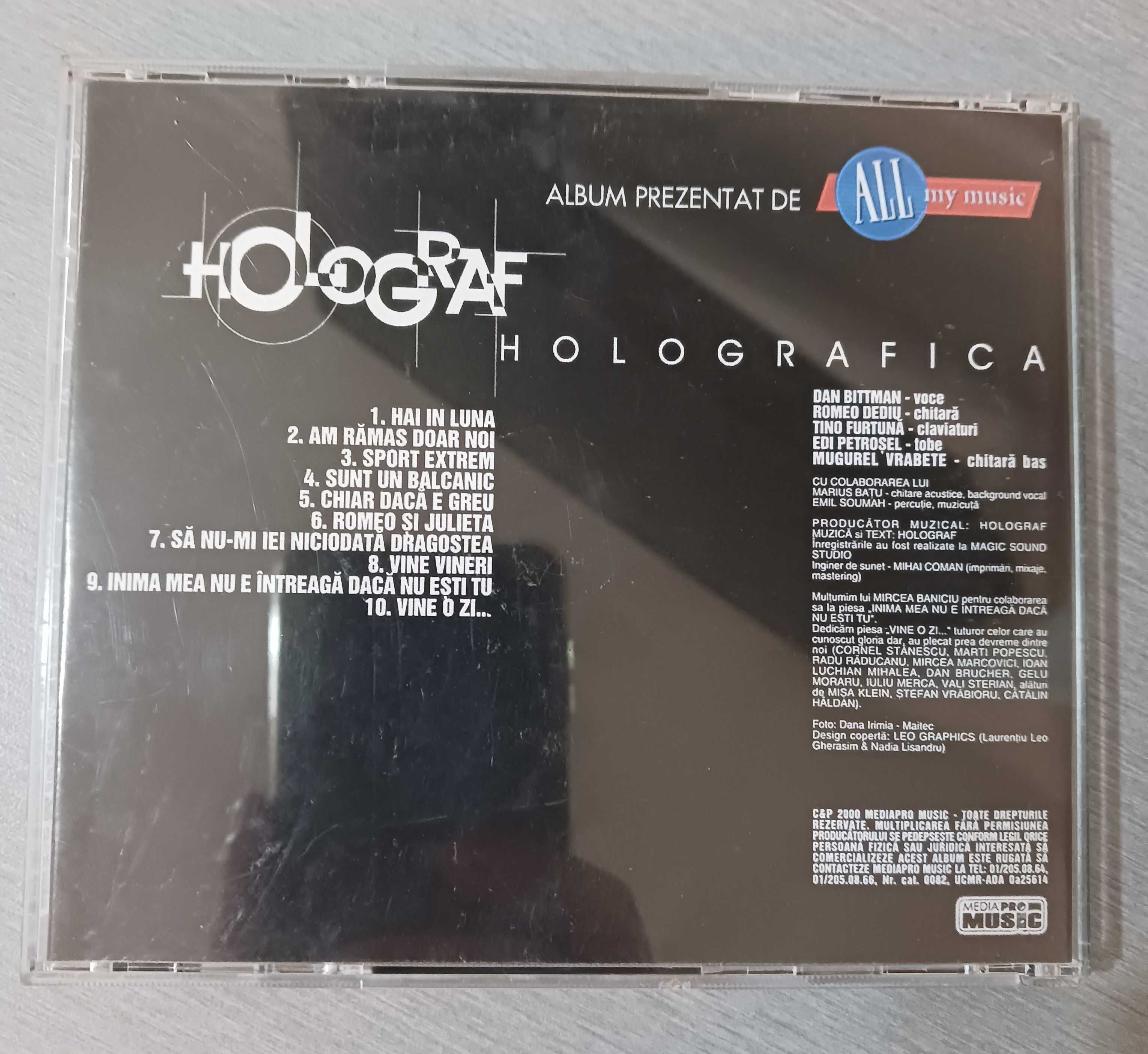 CD Holograf - album Holografica