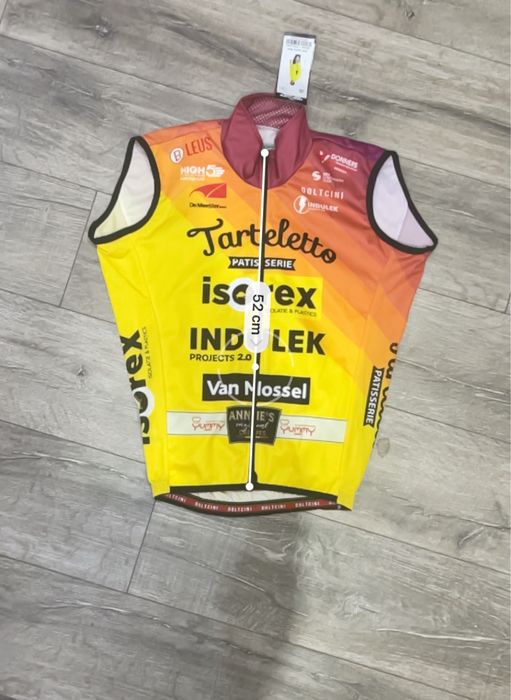 Нов колоездачен елек Pro-Isorex Tarteletto 2025 Doltcini Размер М