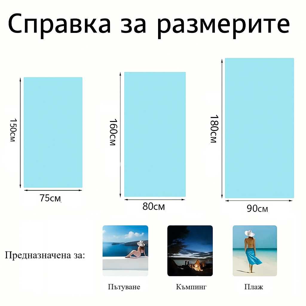Плажна Хавлия Българска банкнота
