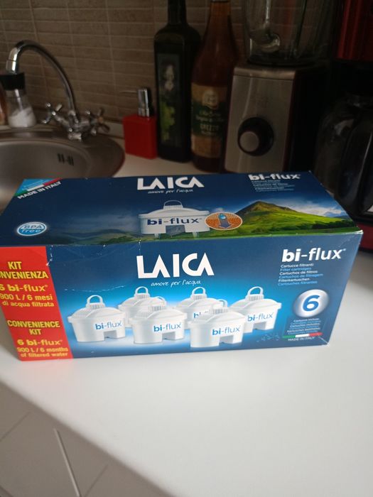 Vând cartușe filtru apa Laica set 6 buc.