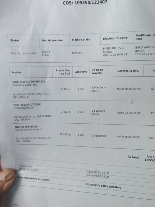 Vw touran 2.0 tdi 81 kW 110 cai