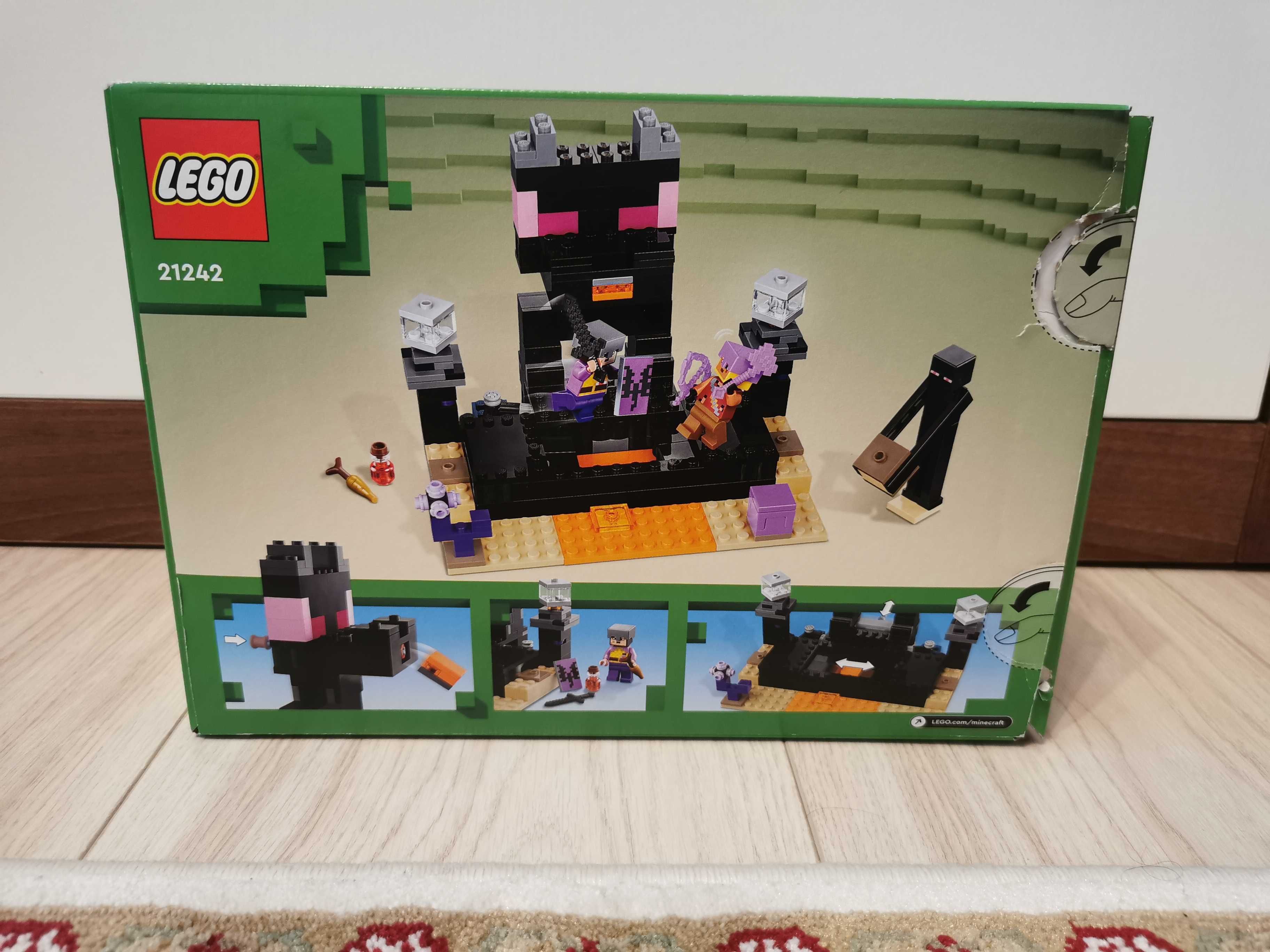 Vand Lego Minecraft 21242 Arena din end, in stare impecabila