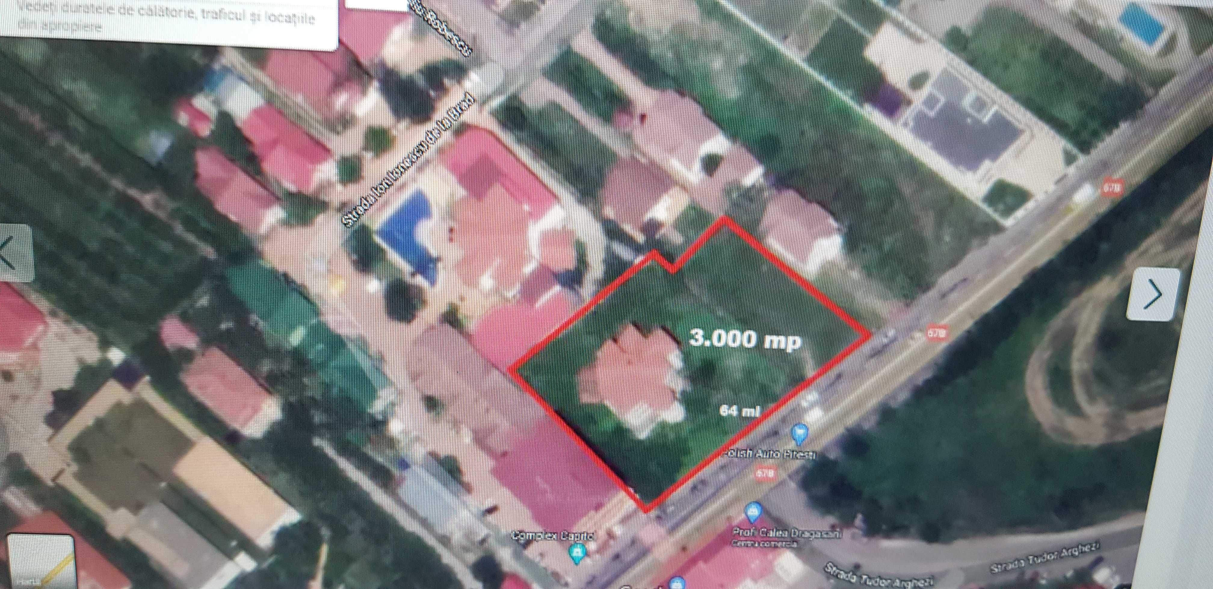 Inchiriez teren 3000mp langa Capitol