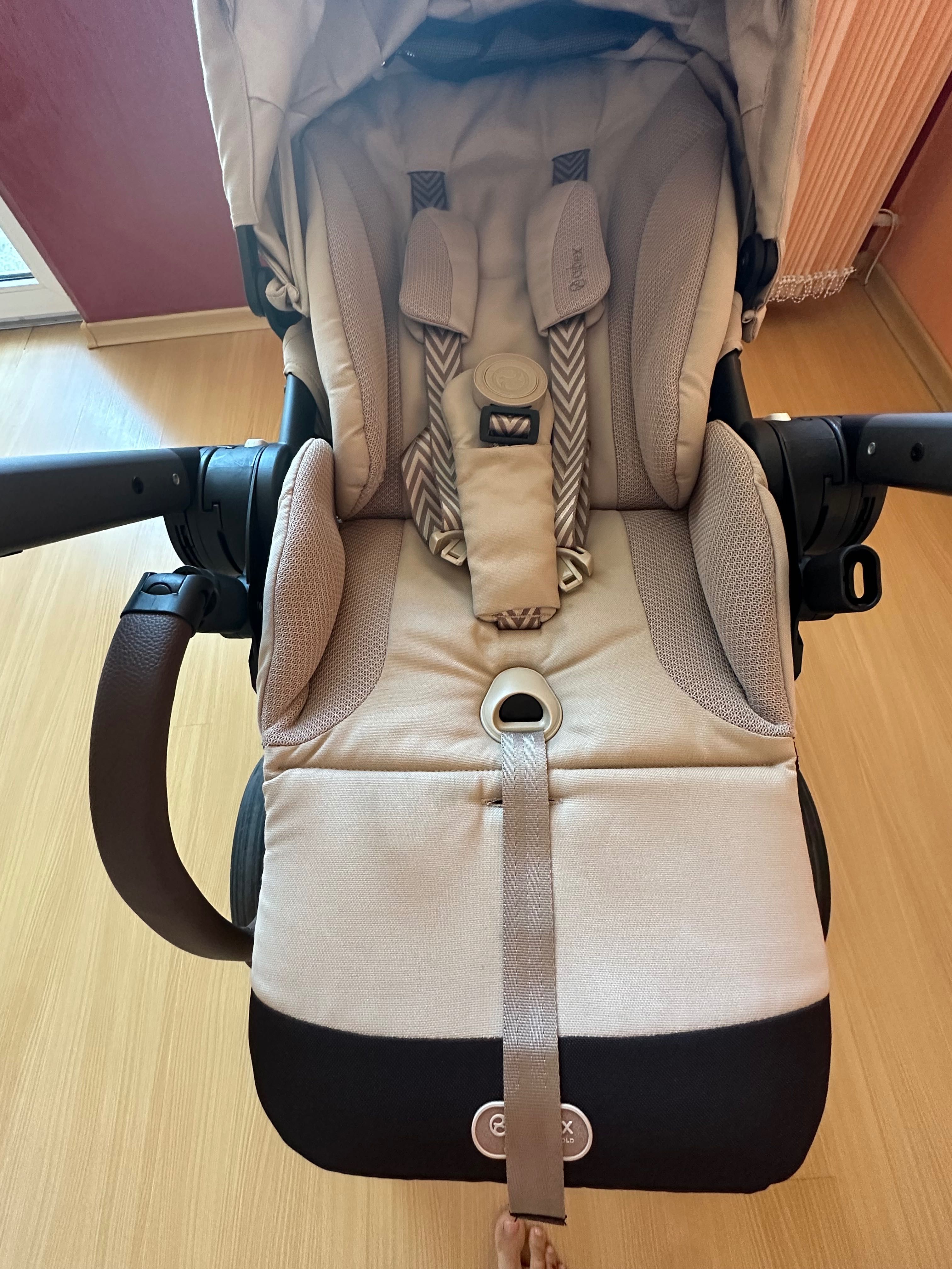 Бебешка количка Cybex balios s lux almond beige с гаранция
