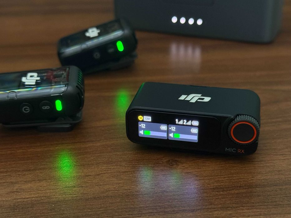 DJI Mic 2  микрофони. (2 TX + 1 RX)