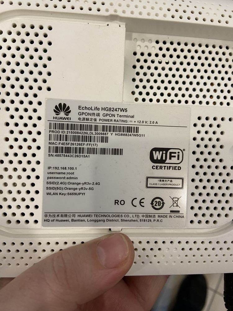 Router Huawei HG8247W5