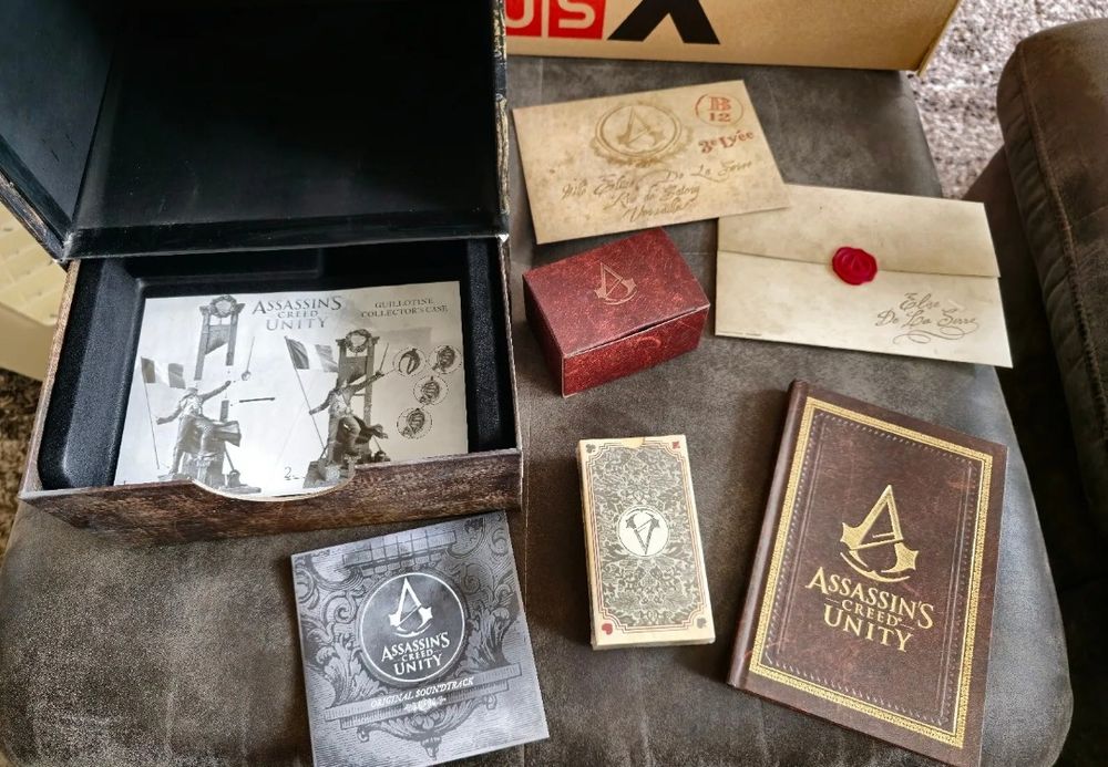 Assassins creed Unity Guillotine collectors edition PS4