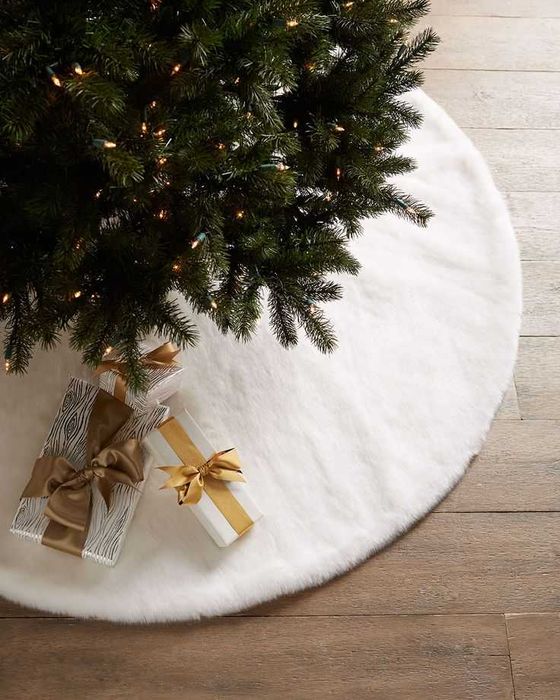 Скидка! Меховые юбочки под ёлку