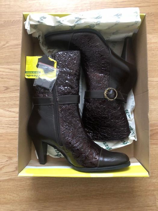 Cizme/ Ghete din Piele Naturala - Marelbo