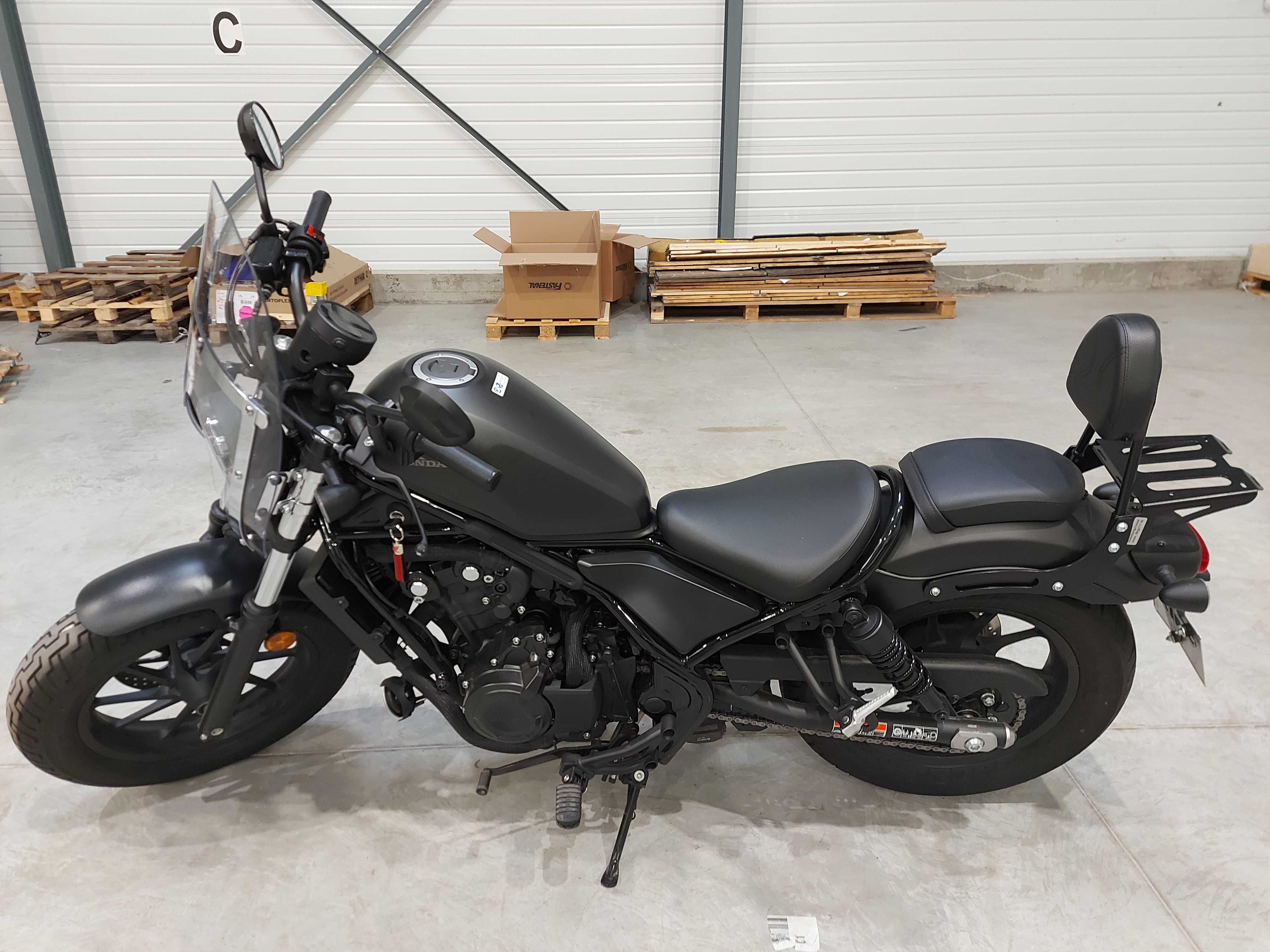 Honda Rebel CMX 500, 1100km, 2021